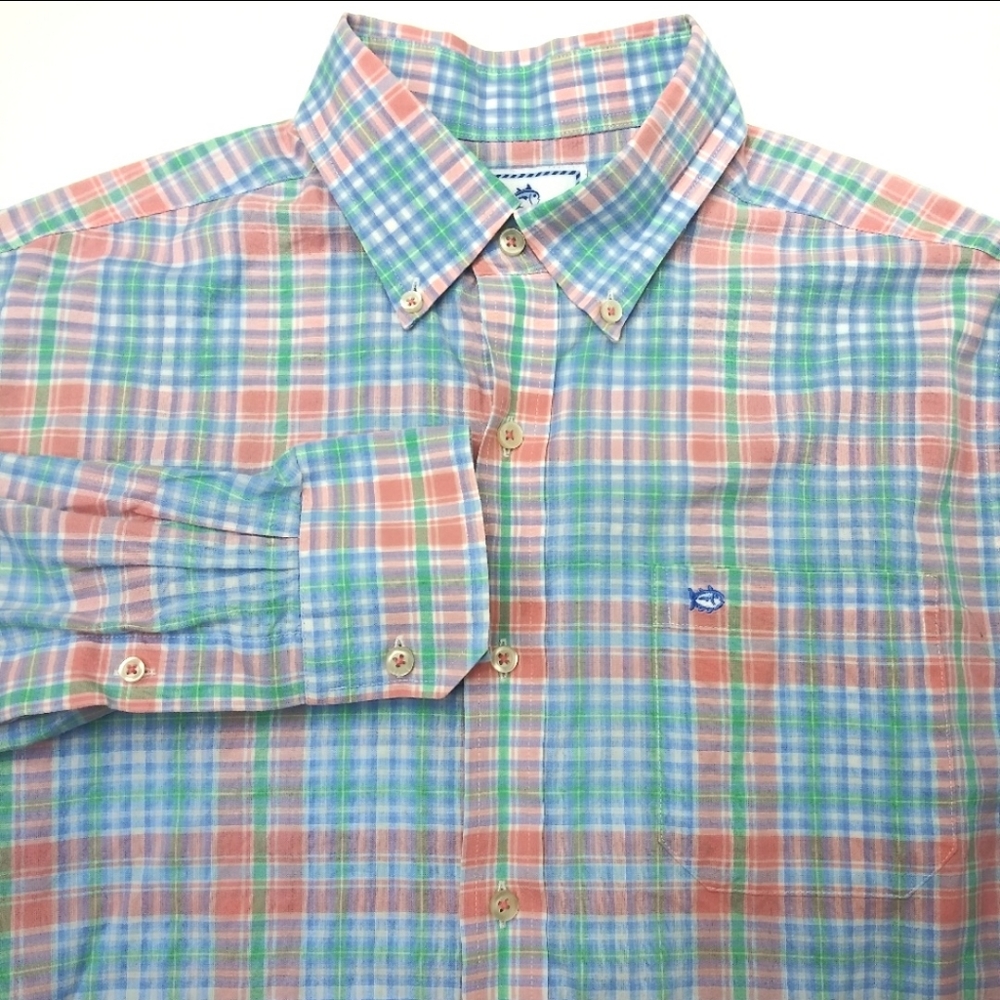 Southern Tide trim fit button down